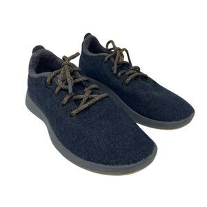 Allbirds Sz 8 Women’s Gray Merino Wool Washable Lace-Up Sneakers